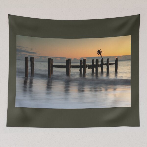 Item preview, Corton Sea Defences At Dawn designed and sold by dp-images.