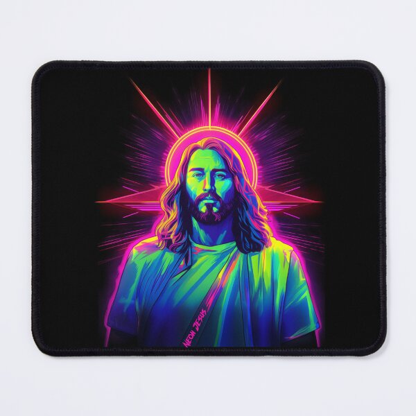 Item preview, Neon Jesus Electric Halo designed and sold by screenpromos.