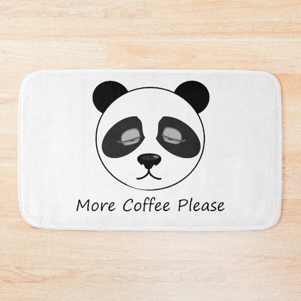 Item preview, More Coffee Panda designed and sold by m2inspiration.