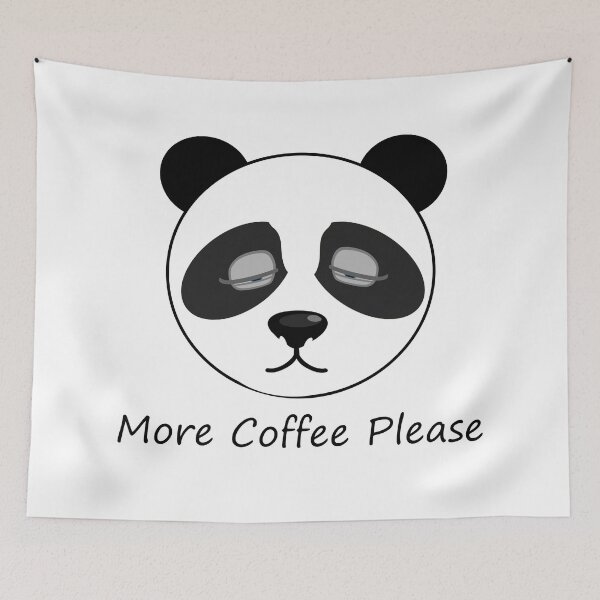 Item preview, More Coffee Panda designed and sold by m2inspiration.