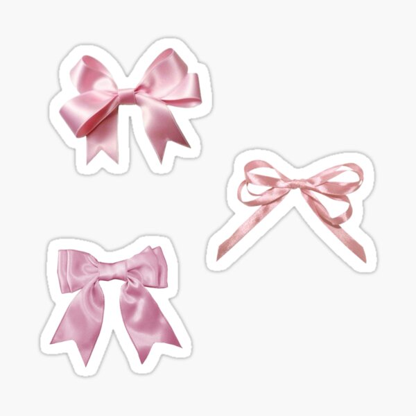 Pink Coquette ribbon bow watercolor hand drawn - Stock Illustration  [110068353] - PIXTA