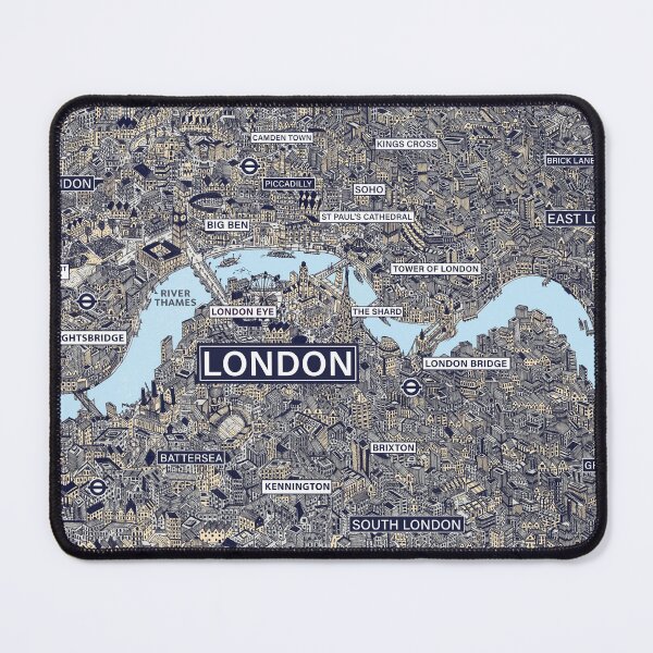 Item preview, London map poster designed and sold by oliver polanski.