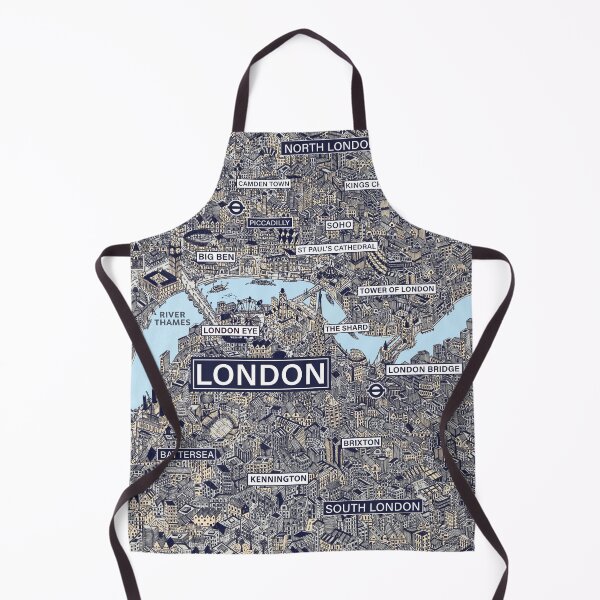 Item preview, London map poster designed and sold by oliver polanski.