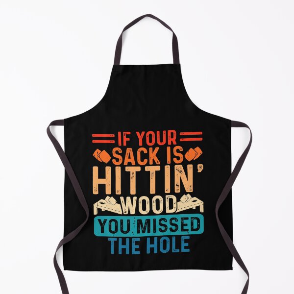 Item preview, If Your Sack Is Hittin Wood You Missed The Hole Retro Design - Baggo Bean Bag Toss Game - Funny Cornhole Player Vintage designed and sold by naworas.