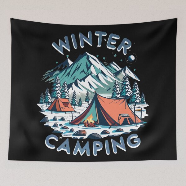Item preview, Winter Camping designed and sold by RebeccaRe.