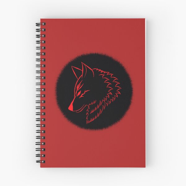 Item preview, Red Wolf head on dark background designed and sold by ErMa-Designs.