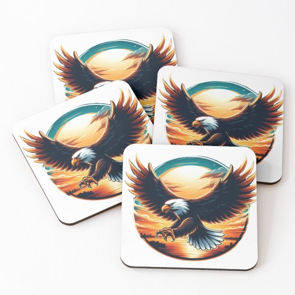 Item preview, Bald Eagle in Flight designed and sold by Azrora.