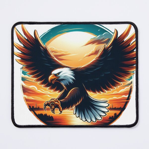 Item preview, Bald Eagle in Flight designed and sold by Azrora.