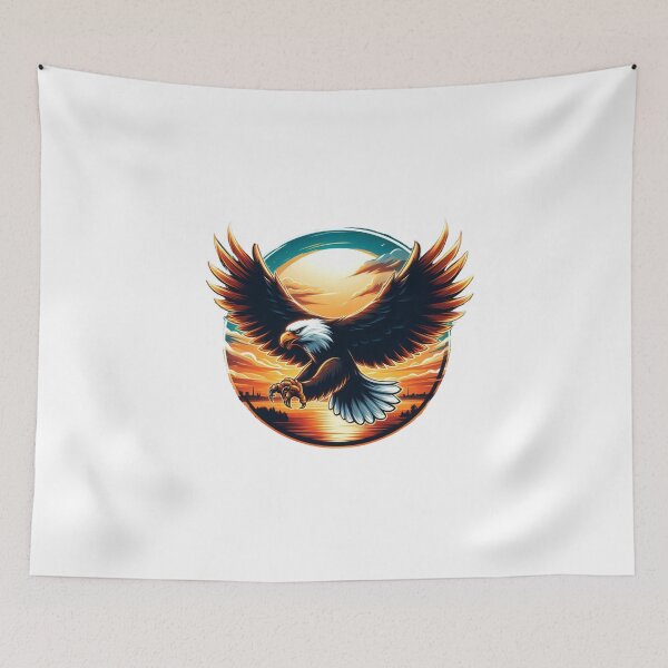 Item preview, Bald Eagle in Flight designed and sold by Azrora.