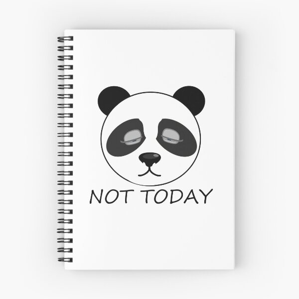 Item preview, Not Today Panda designed and sold by m2inspiration.