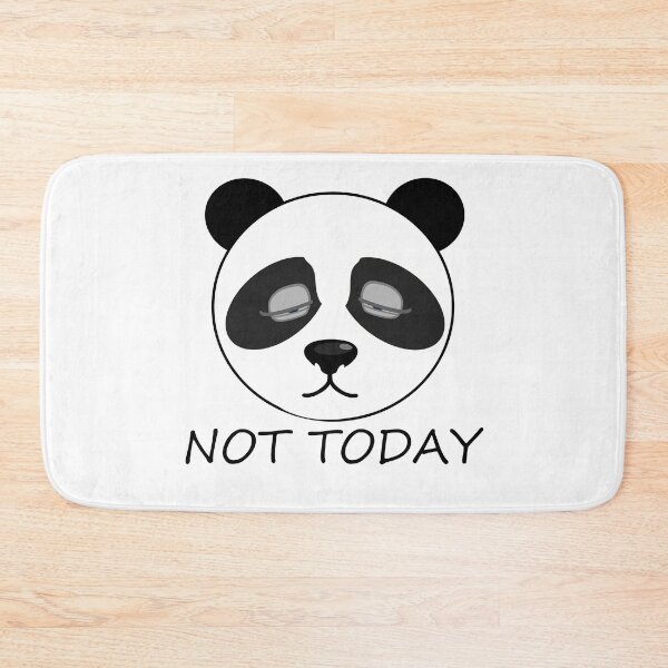 Item preview, Not Today Panda designed and sold by m2inspiration.