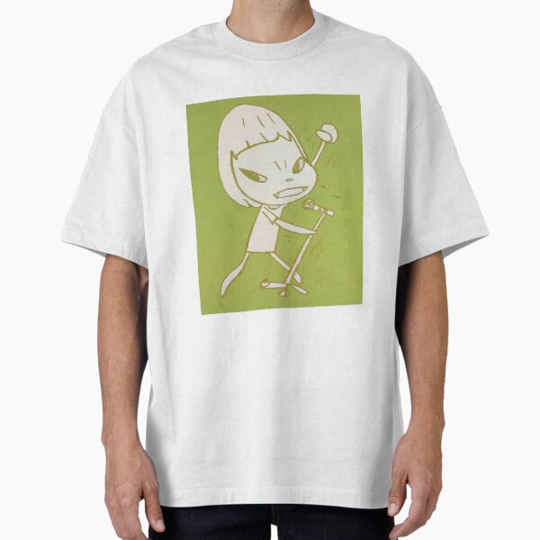 Item preview, Yoshitomo Nara green guitar girl designed and sold by mandynl15.