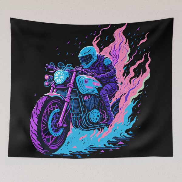 Item preview, Fume Biker designed and sold by StonebridgeArt.