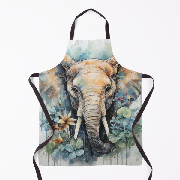 Item preview, Elephant Watercolor Painting designed and sold by TentacleTribe.