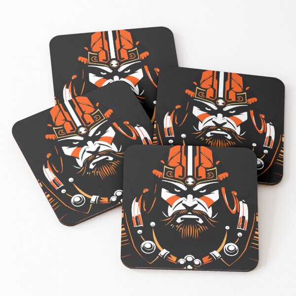 Item preview, Fearsome medieval warrior portrait designed and sold by AgarutanPrint.