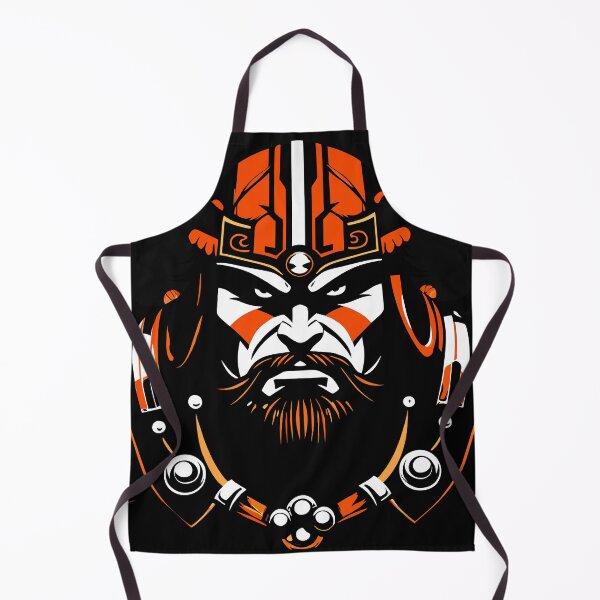 Item preview, Fearsome medieval warrior portrait designed and sold by AgarutanPrint.