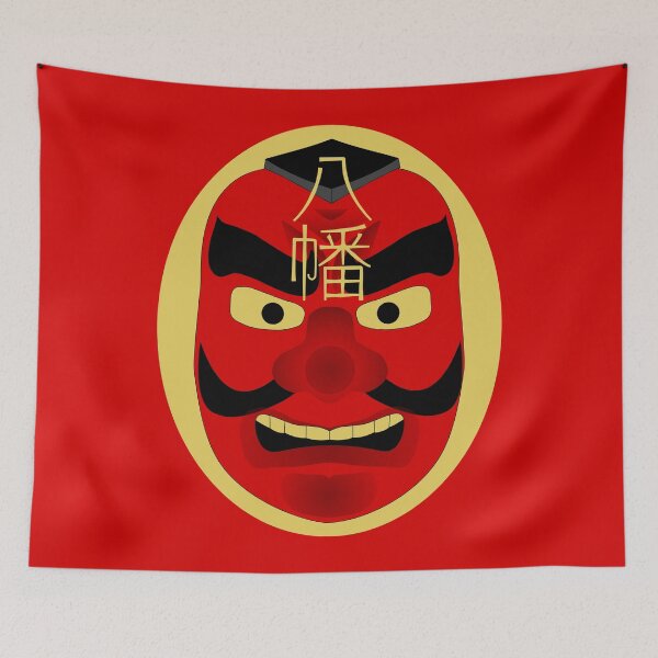 Item preview, Hachiman mask designed and sold by X-RayActual.