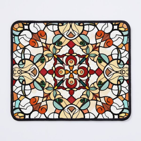 Aperçu de l'œuvre logo photo travail illustration mosaïque multicolore vitrail réaliste créée et vendue par gulka8.