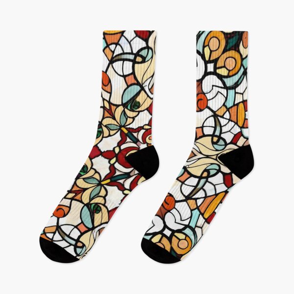 Item preview, logo picture work illustration mosaic multicolor realistic stained glass designed and sold by gulka8.