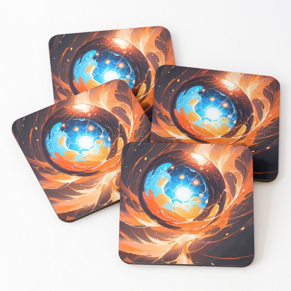 Item preview, A Spherical Soul Spills In Radiant Cells designed and sold by Emmagium.