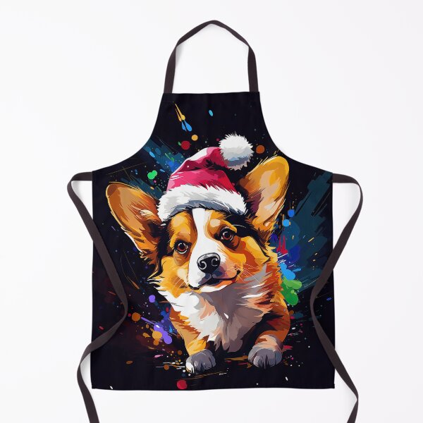 Item preview, Christmas Corgi Pop Art Style designed and sold by MCGrafxStudio.