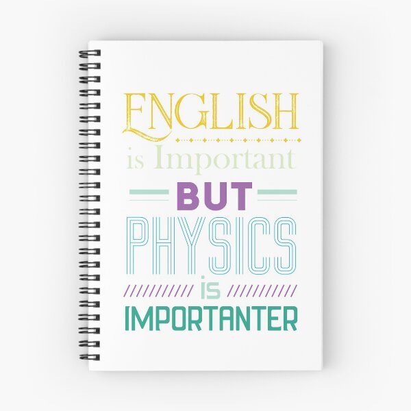 Item preview, English Is Important Funny Physics Science Gift  designed and sold by Mikeyy109.
