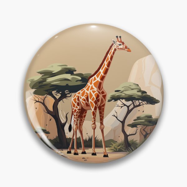 Item preview, Savannah Skyline Giraffe - Outdoor Wildlife Series | WanderUpNorthCo designed and sold by WanderUpNorth.