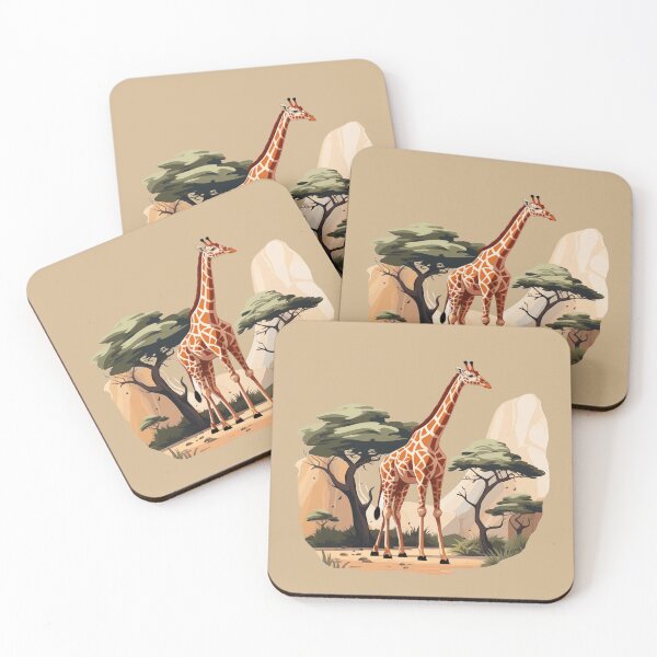 Item preview, Savannah Skyline Giraffe - Outdoor Wildlife Series | WanderUpNorthCo designed and sold by WanderUpNorth.