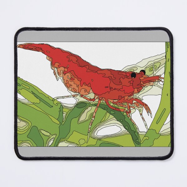 Item preview, Cherry Shrimp Illustration designed and sold by Corner-Distro.