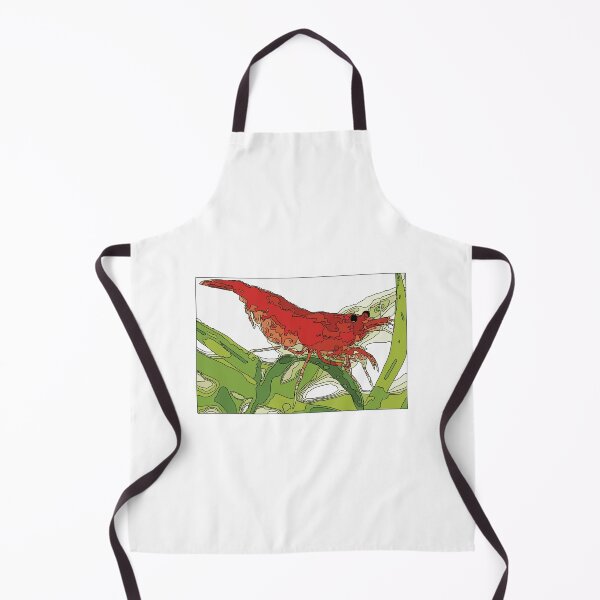 Item preview, Cherry Shrimp Illustration designed and sold by Corner-Distro.