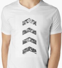 Liam's Chevrons Men's V-Neck T-Shirt