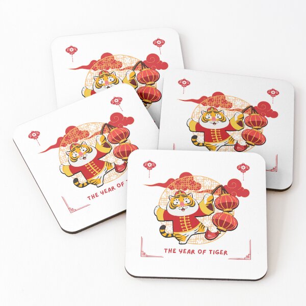 Item preview, Chinese asian year of the tiger zodiac animal astrology Horoscope 2024 designed and sold by Miumed.
