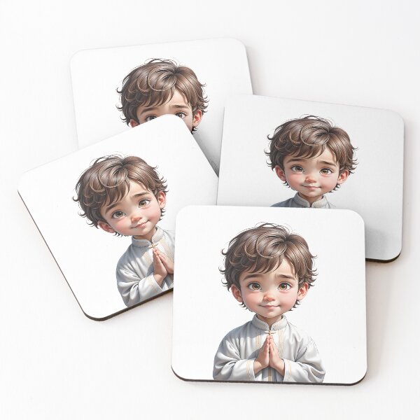 Item preview, Niño orando por comunión lindo niño pequeño momento sagrado designed and sold by artesis.