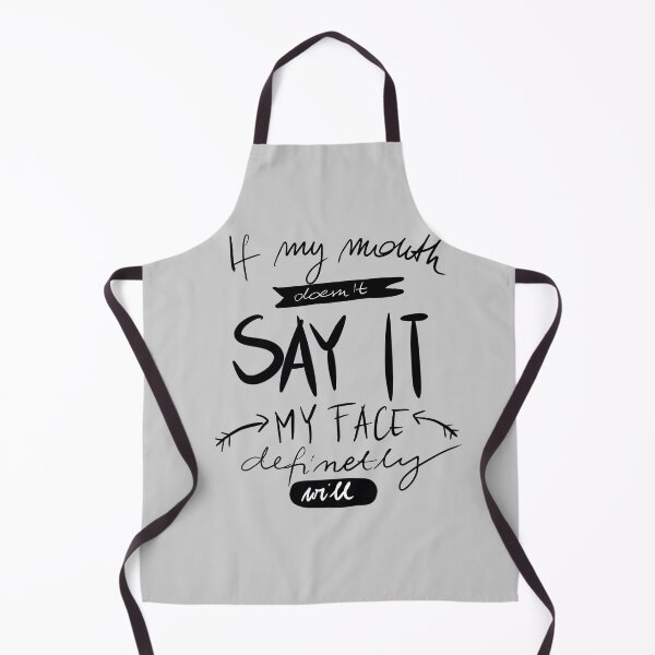 Item preview, If my mouth doesn't say it my face definetly will designed and sold by ISFdraw.