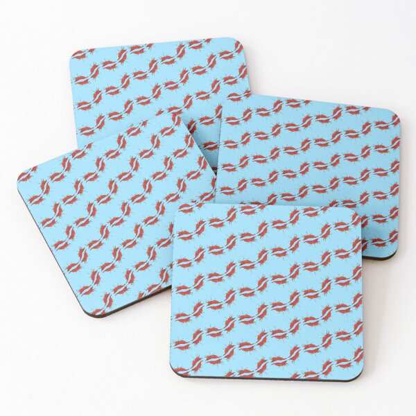 Item preview, Cherry Shrimp Pattern designed and sold by Corner-Distro.