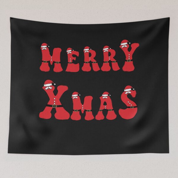 Item preview, Merry Xmas inscription designed and sold by SabatStudio.