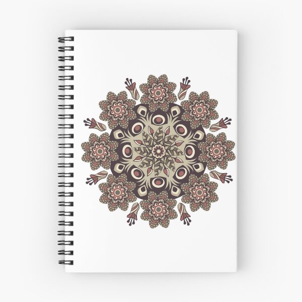 Item preview, Maroon Retro Rounded Flower designed and sold by shoppnow1.