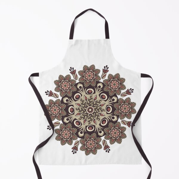 Item preview, Maroon Retro Rounded Flower designed and sold by shoppnow1.