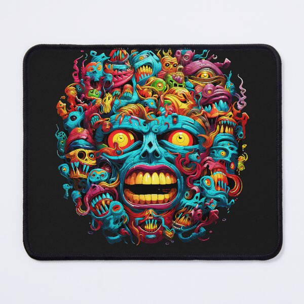 Item preview, Bad Trip, Creature Designs, Acid Smile, Psychedelic Fashion, Acid, Trippy Styles, Monster designed and sold by psytrancedesign.