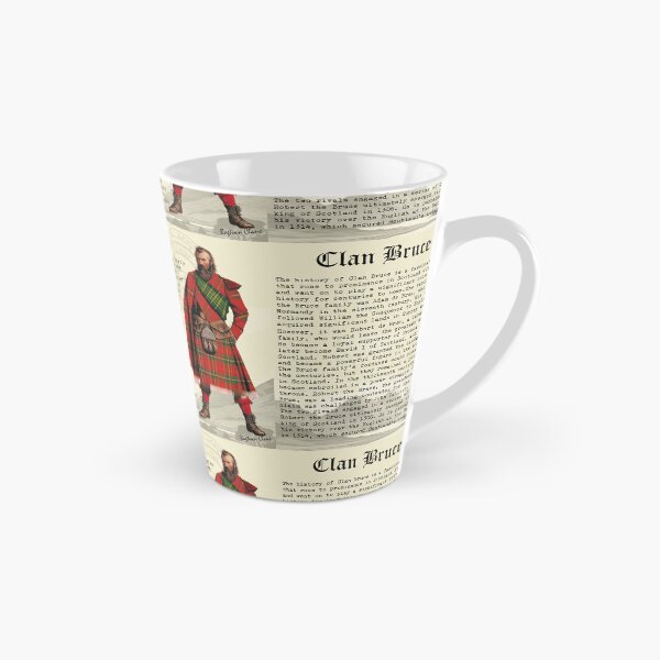 Item preview, Clan Bruce Scottish History  designed and sold by BagTown Clans.