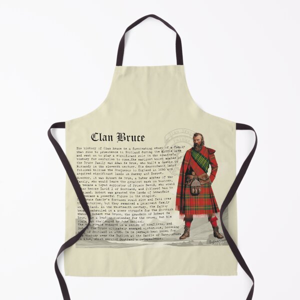 Item preview, Clan Bruce Scottish History  designed and sold by BagTown Clans.