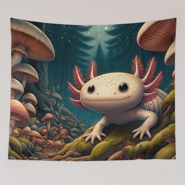 Item preview, Axolotl Art #45 | Axolotl Lovers designed and sold by ksgraphics222.