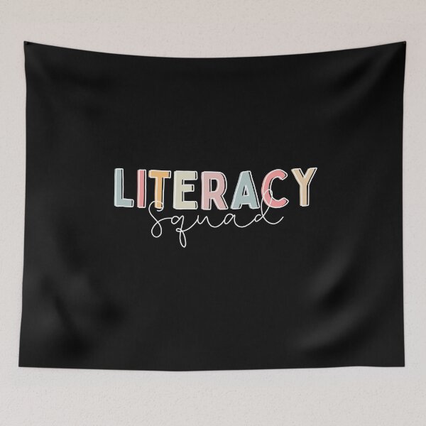 Item preview, Literacy Squad Kindergarten Reading Teacher School Matching  designed and sold by Sasikharn.
