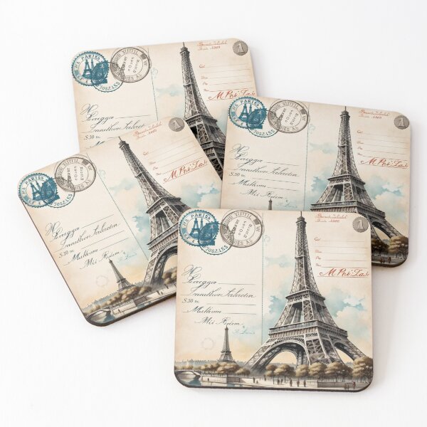 Item preview, Beautiful Vintage Postcard from Paris designed and sold by WearWolfDesigns.