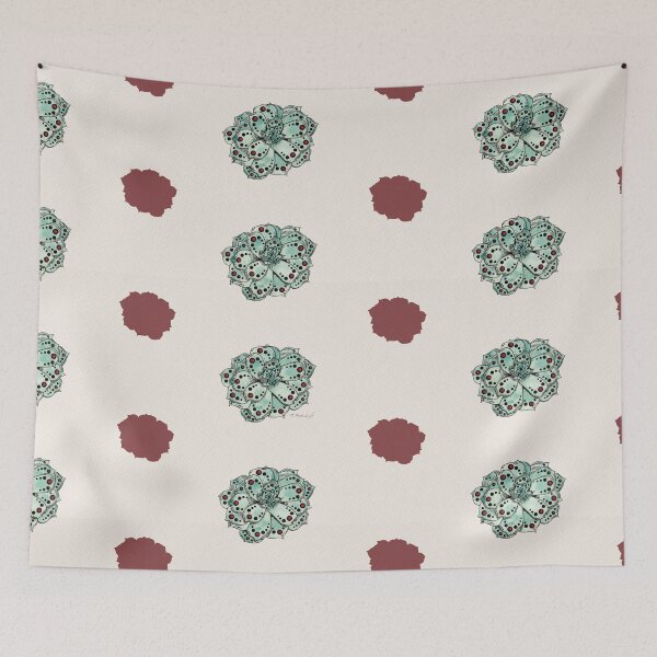 Item preview, Succulent turquoise designed and sold by MCWestenbergh.