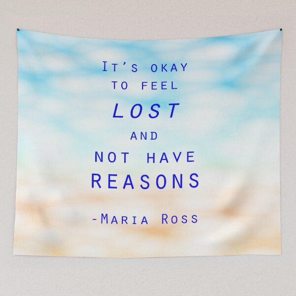 Item preview, It's OKAY to feel Lost. designed and sold by SpiritSeekers.