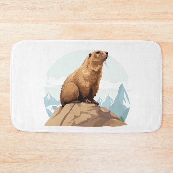 Item preview, Alpine Observer Marmot - Outdoor Wildlife Series | WanderUpNorthCo designed and sold by WanderUpNorth.