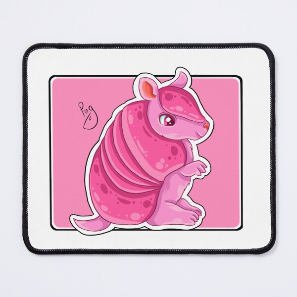 Item preview, Pink Armadillo designed and sold by Art_with_Honesty.