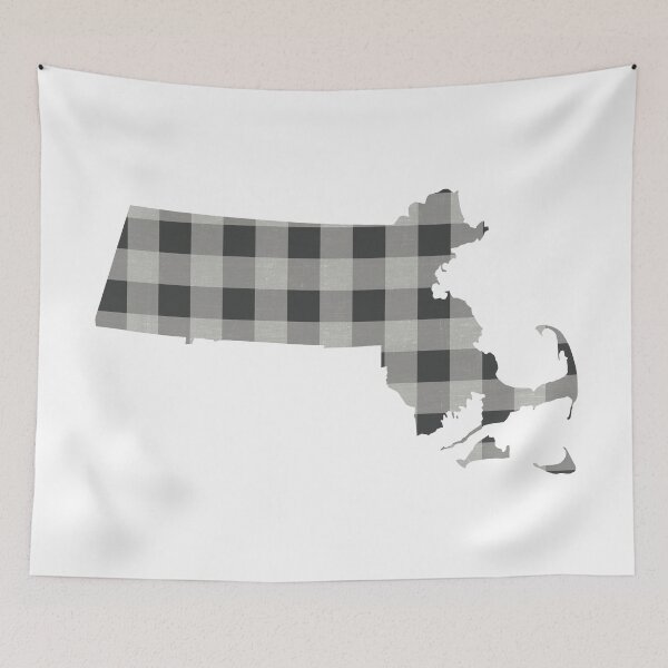 Item preview, Massachusetts Plaid in Gray designed and sold by Maren Misner.