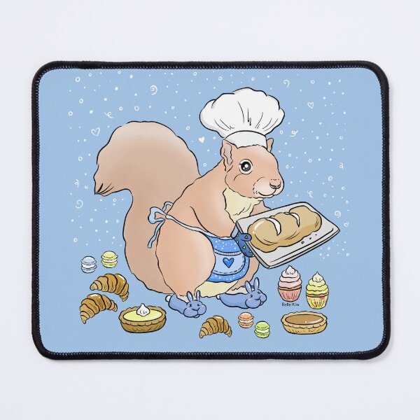 Item preview, Squirrel baker designed and sold by doodletokki.